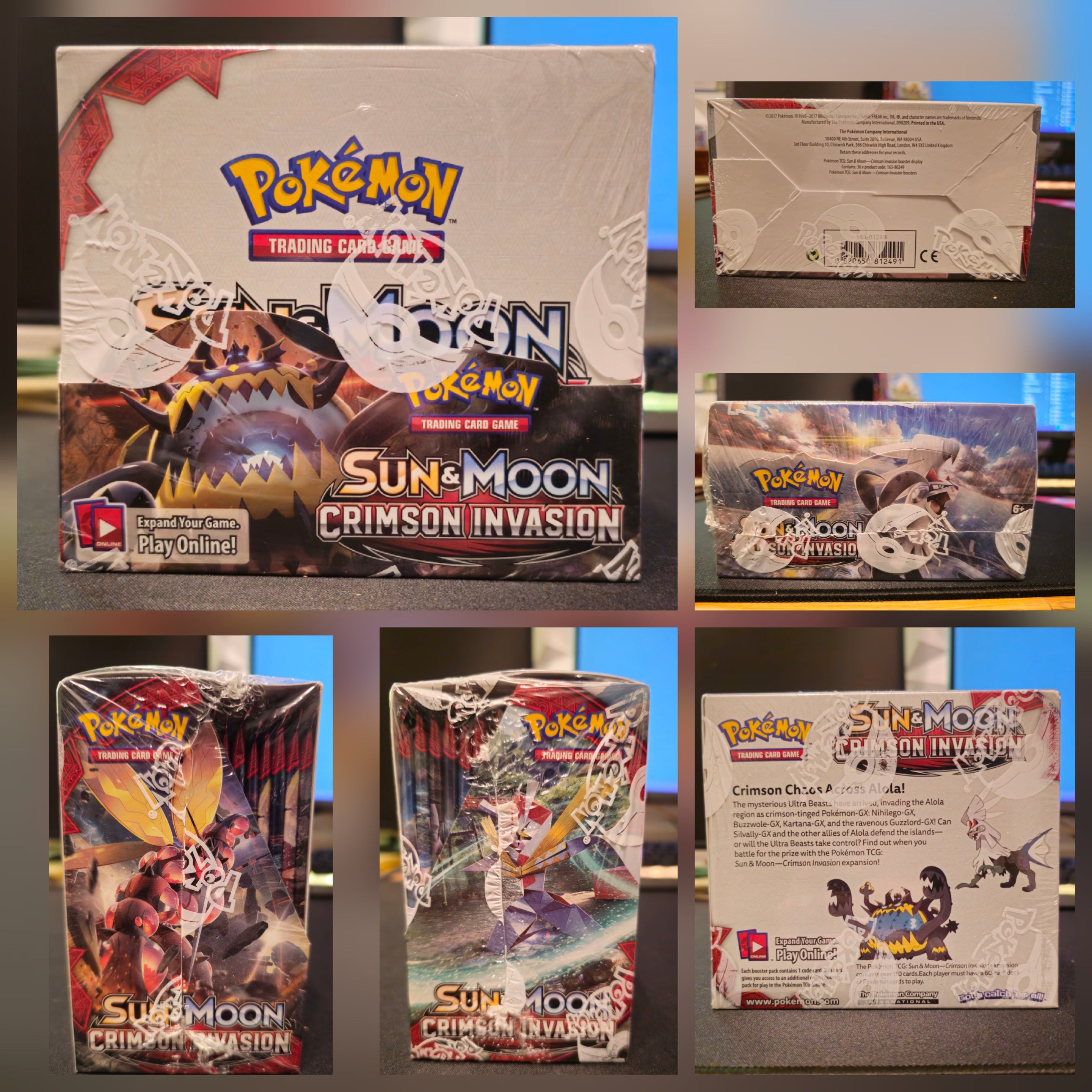 Crimson Invasion Display Englisch OVP Sealed