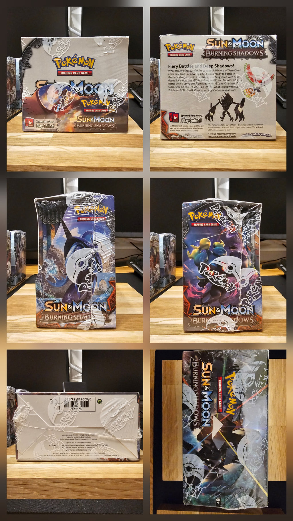 Burning Shadows Display Englisch OVP Sealed *Differenzbesteuert*