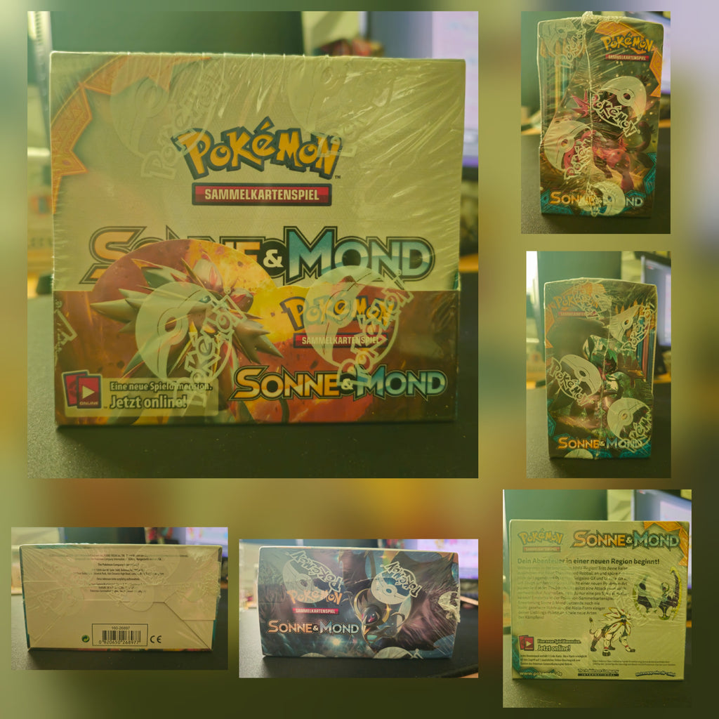 Sonne & Mond Display Deutsch OVP Sealed