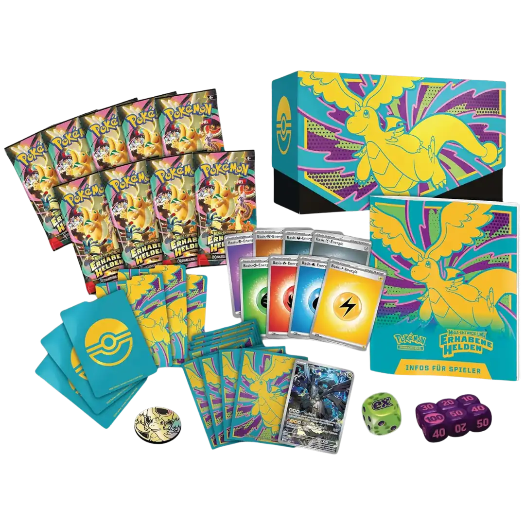 Erhabene Helden Top-Trainer-Box Deutsch OVP Sealed