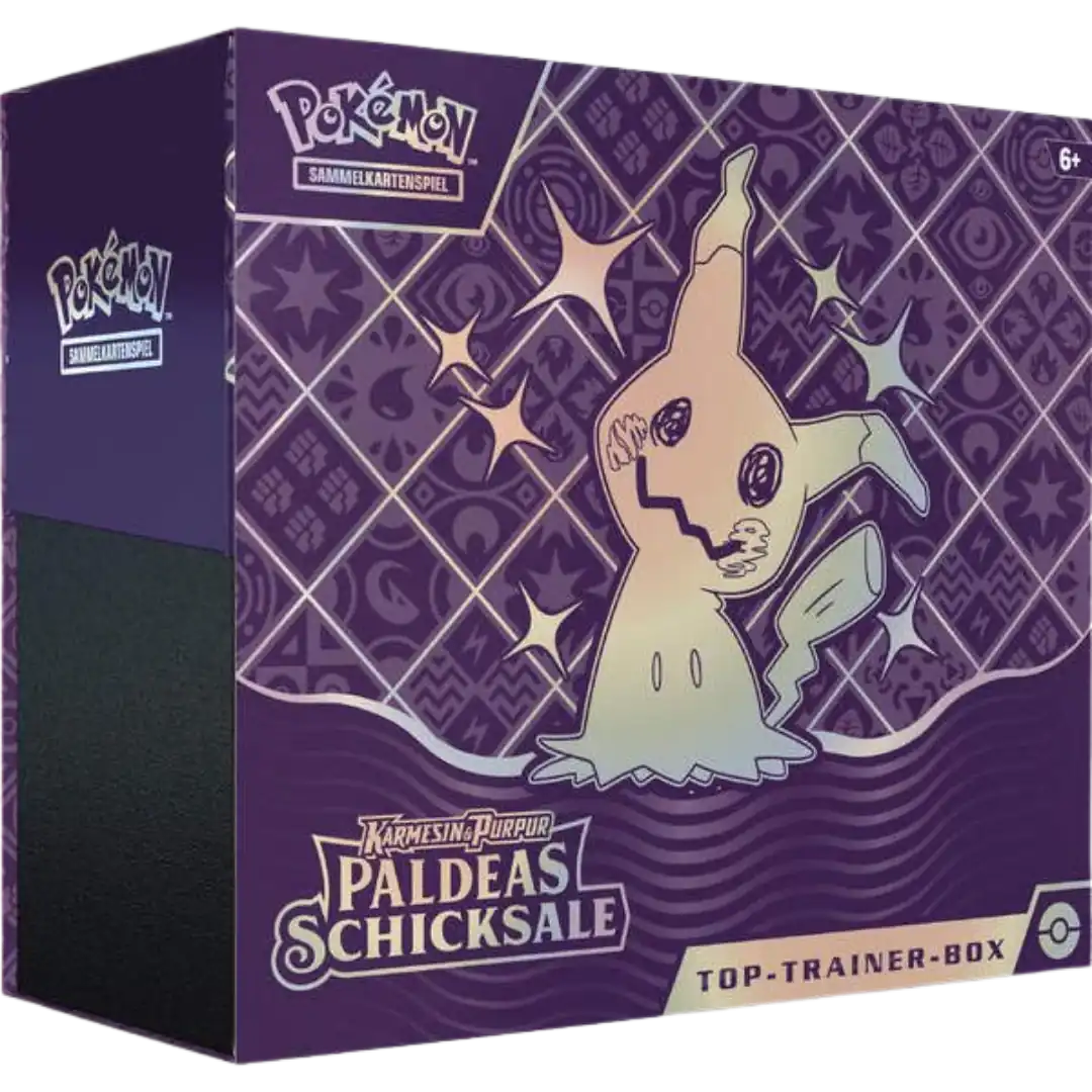 Paldeas Schicksale Top-Trainer-Box Deutsch OVP Sealed *Differenzbesteuert*