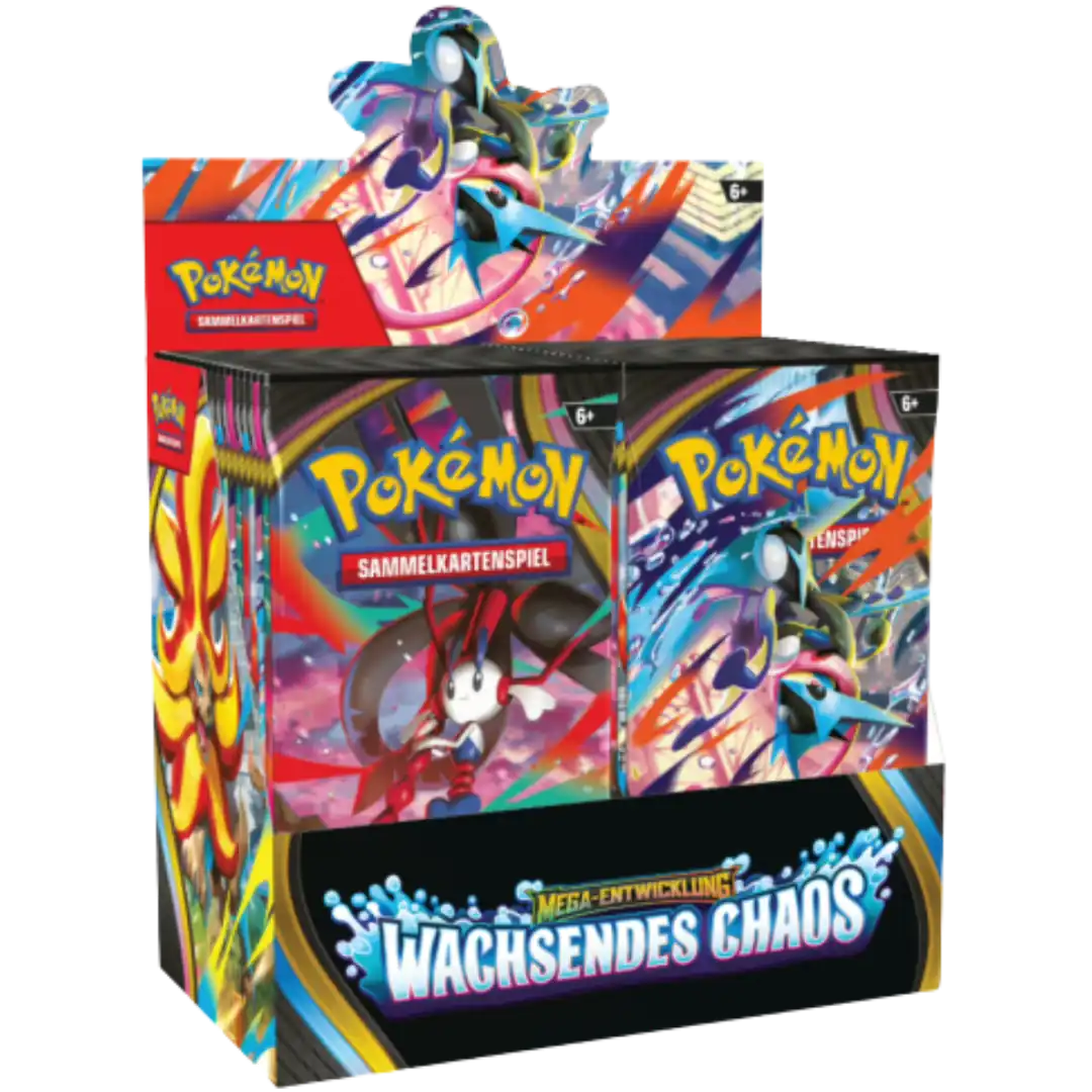 Wachsendes Chaos Display Deutsch OVP Sealed mit Unperfektionen an der Verpackung